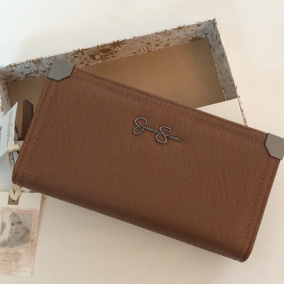 Jessica Simpson Brown Wallet NWT - Picture 9 of 15